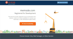 Desktop Screenshot of memode.com